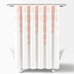 Stripe Medallion Shower Curtain