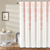 Stripe Medallion Shower Curtain