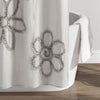 Ruffle Flower Shower Curtain