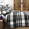 Farmhouse Yarn Dyed Plaid Recycled Cotton Comforter 5 Piece Set