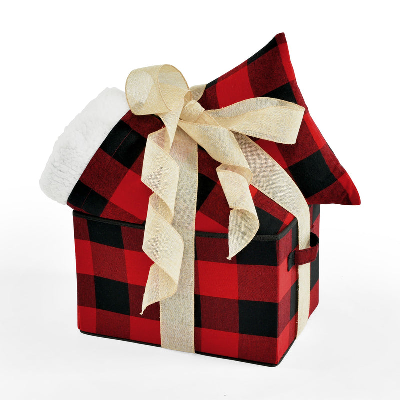 Woven Buffalo Check Gift Box Set