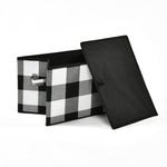 Woven Buffalo Check Gift Box Set