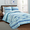 Space Star Ombre Reversible Quilt Set