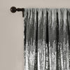 Shimmer Sequins Window Curtain Panel Set