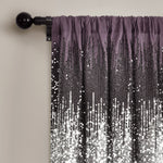 Shimmer Sequins Window Curtain Panel Set