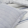 Farmhouse Stripe Cotton Reversible Comforter Set