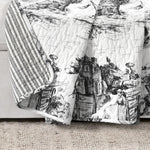 French Country Toile Throw