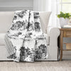 French Country Toile Throw