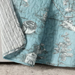 French Country Toile Throw