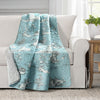 French Country Toile Throw