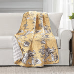 French Country Toile Throw