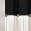Linen Button Shower Curtain