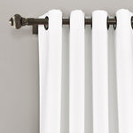 Clarissa Floral Room Darkening Window Curtain Panel Set