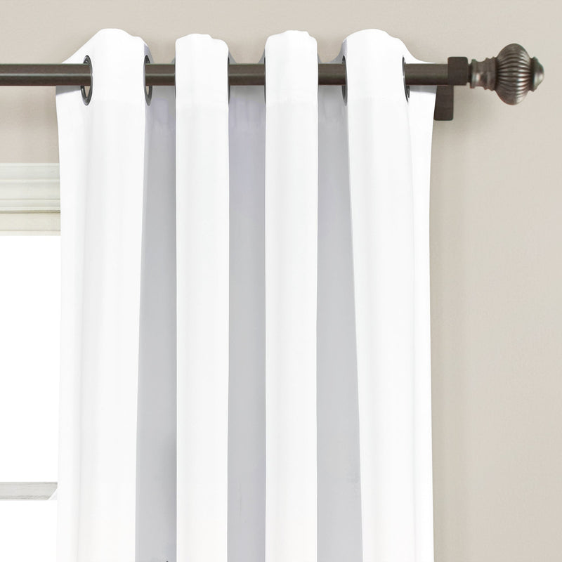 Clarissa Floral Room Darkening Window Curtain Panel Set