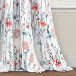 Clarissa Floral Room Darkening Window Curtain Panel Set