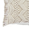 Studio Chevron Macrame Decorative Pillow Cover