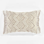 Studio Chevron Macrame Decorative Pillow