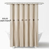 Linen Button Shower Curtain