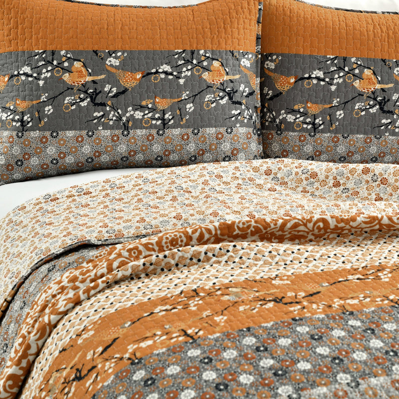 Royal Empire 3 Piece Quilt Set