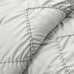 Ruched Chevron Comforter Set