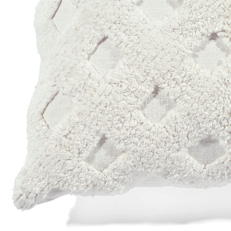 Tufted Diagonal Decorative Pillow Cover