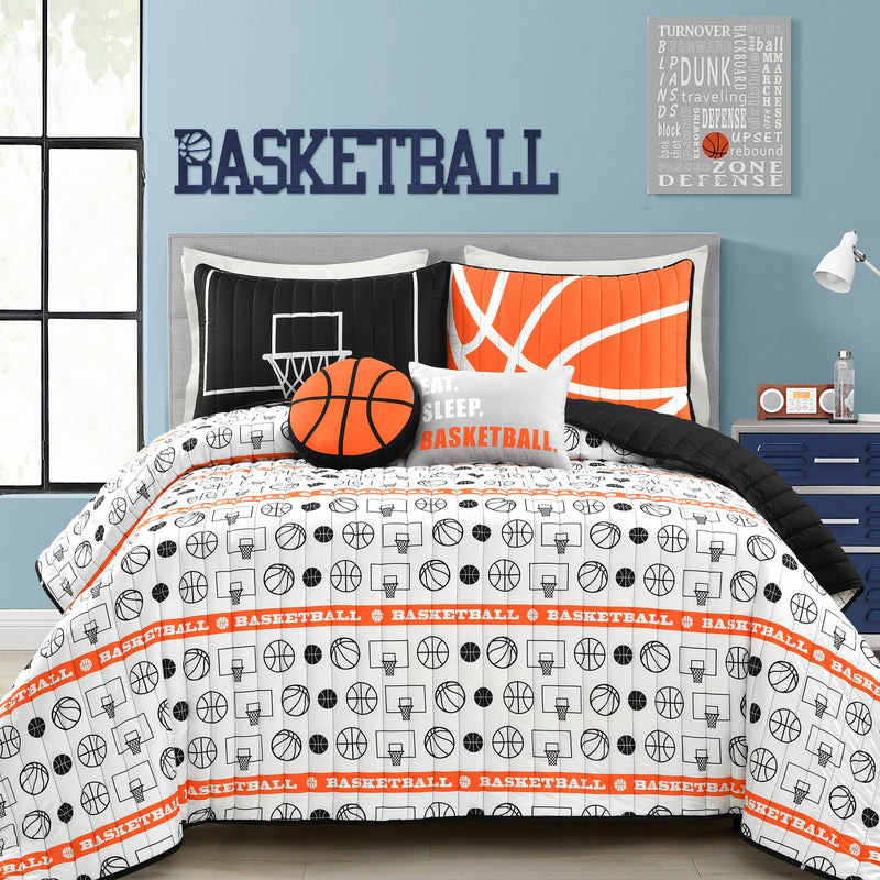 Basketball Game Quilt Set