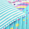 Unicorn Rainbow Quilt Set