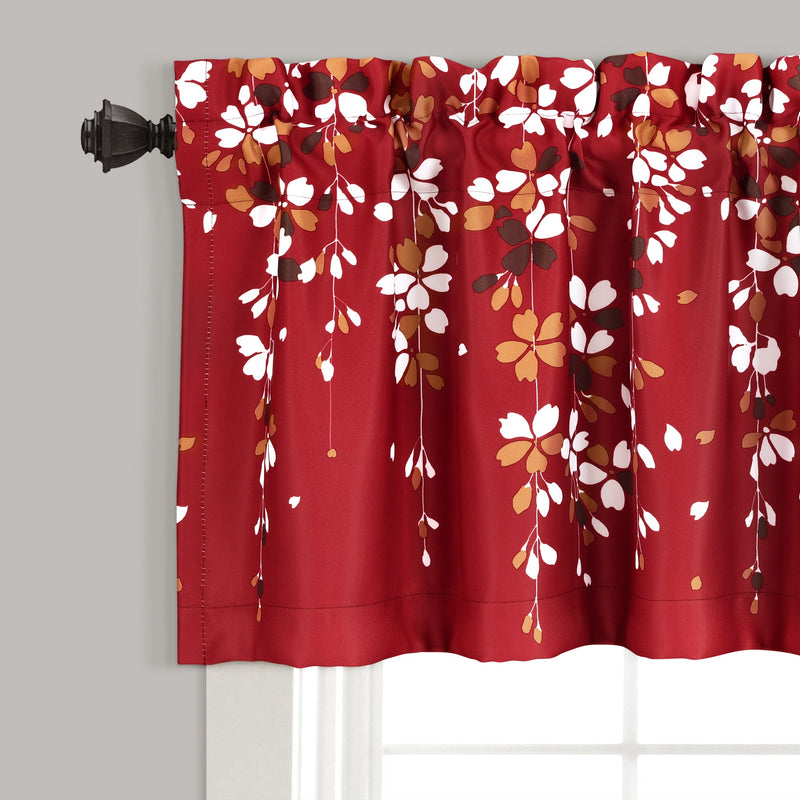 Weeping Flower Light Filtering Valance