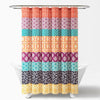 Bohemian Stripe Shower Curtain