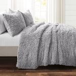 Emma Faux Fur Comforter Set