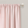 Tulle Skirt Colorblock Window Curtain Panel Set