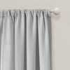 Tulle Skirt Colorblock Window Curtain Panel Set