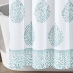 Teardrop Leaf Shower Curtain