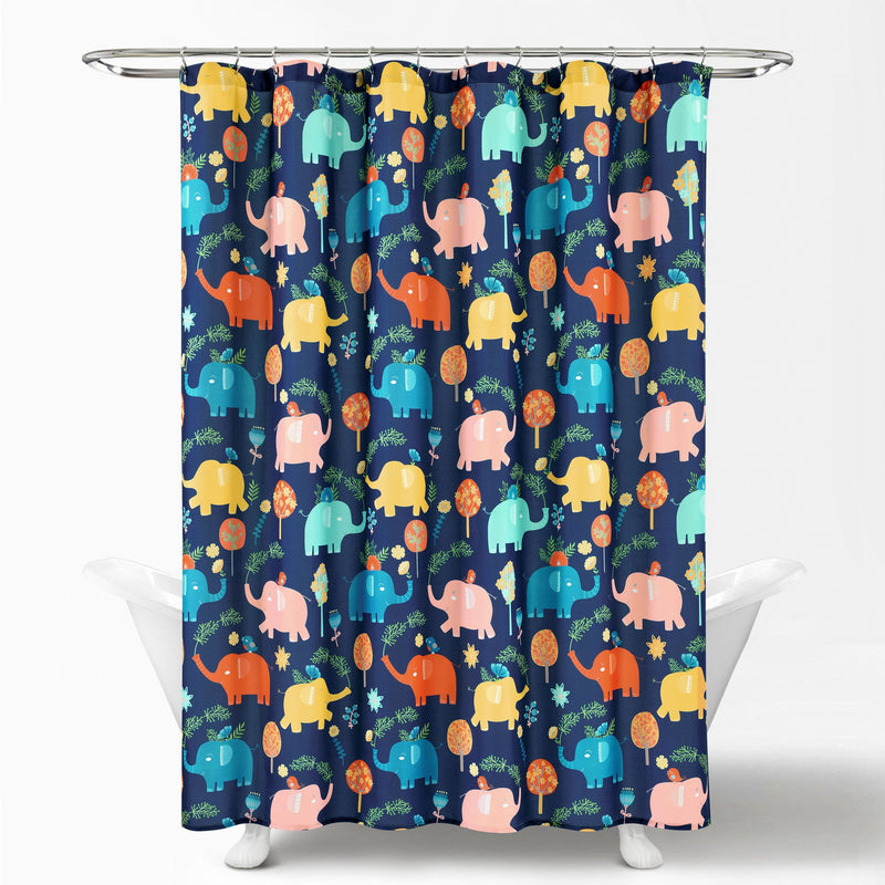 Hygge Elephant Shower Curtain