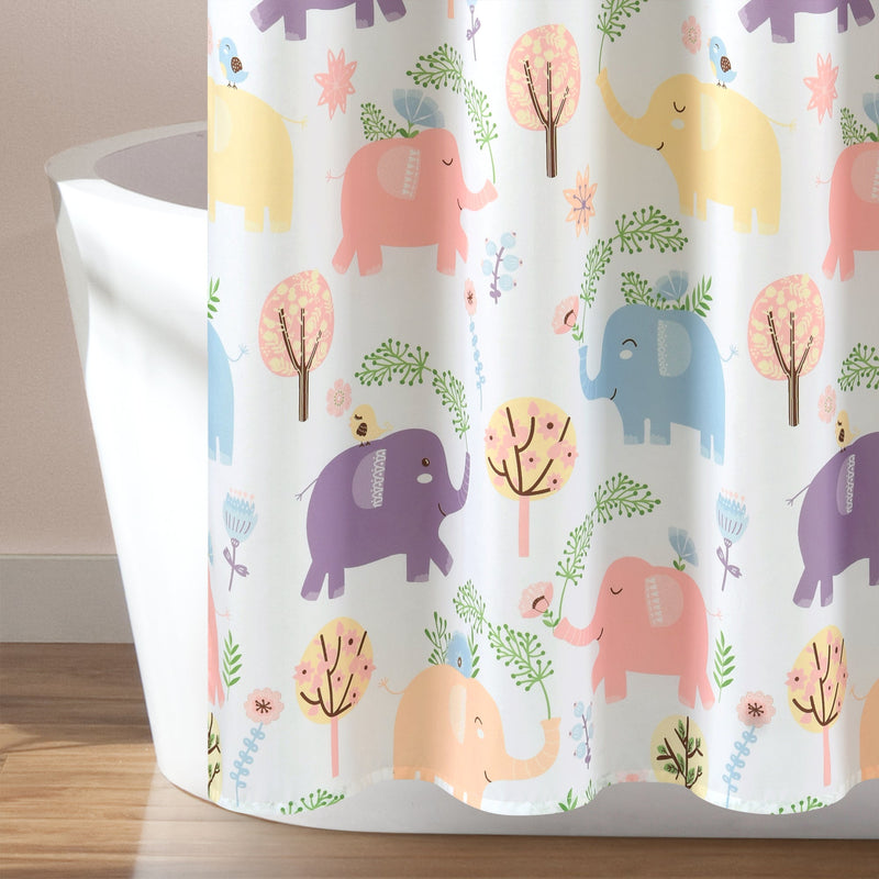 Hygge Elephant Shower Curtain