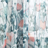Zuri Flora Sheer Window Curtain Panel Set