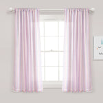 Rainbow Sheer With Lining Window Curtain Panel