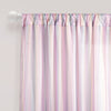 Rainbow Sheer With Lining Window Curtain Panel