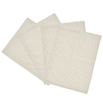 Farmhouse Ticking Stripe Yarn Dyed Placemat 4-Pack Set