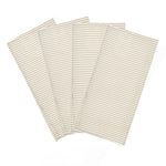 Farmhouse Ticking Stripe Yarn Dyed Napkin 4-Pack Set