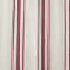 Farmhouse Stripe Yarn Dyed Recycled Cotton Window Curtain Panel Set