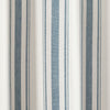 Farmhouse Stripe Yarn Dyed Recycled Cotton Window Curtain Panel Set