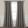 Insulated Rod Pocket Blackout Curtain Panel Set