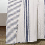 Farmhouse Stripe Reversible Cotton Quilt Set