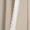 Rosalie Faux Linen Window Panel Set