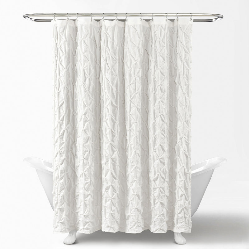 Ravello Pintuck Shower Curtain