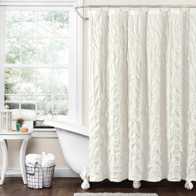 Ravello Pintuck Shower Curtain