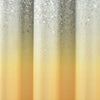 Glitter Ombre Metallic Print Shower Curtain