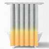 Glitter Ombre Metallic Print Shower Curtain