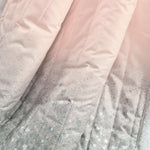 Glitter Ombre Metallic Print Sherpa Throw